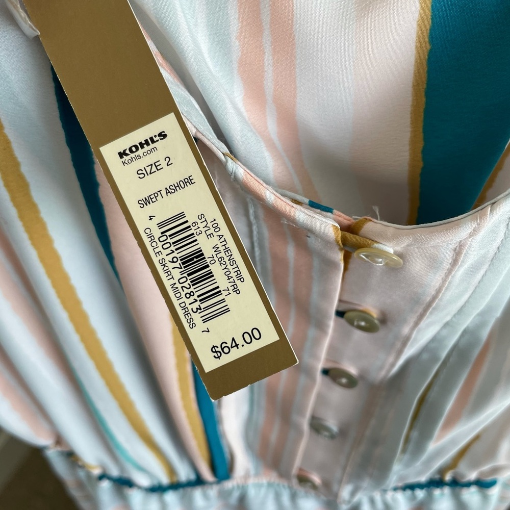 NWT LC Lauren Conrad Swept Ashore Dress sz 2 - Picture 12 of 15